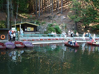 Kahnfahrt auf dem Amselsee